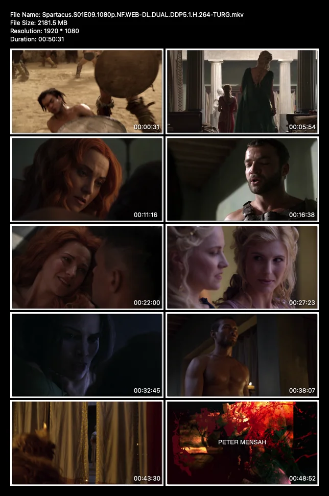 Spartacus | Tüm Sezonlar